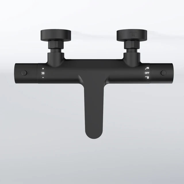 Steinberg 340 Θερμοστατική Μπαταρία Λουτρού Matt Black