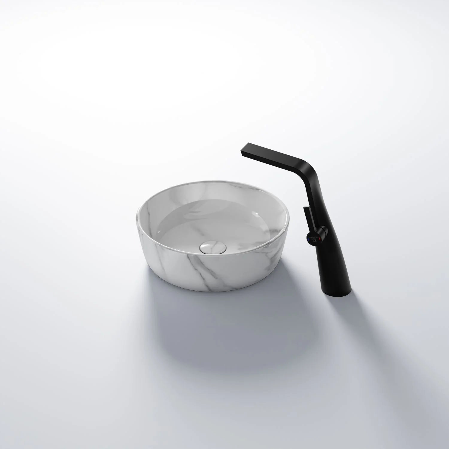 STEINBERG Νιπτήρας round ø 380 Light Marble