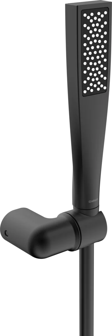 HANSA AURELIA Hand shower set (Στήριγμα - Τηλέφωνο – Σπιράλ) Matt black