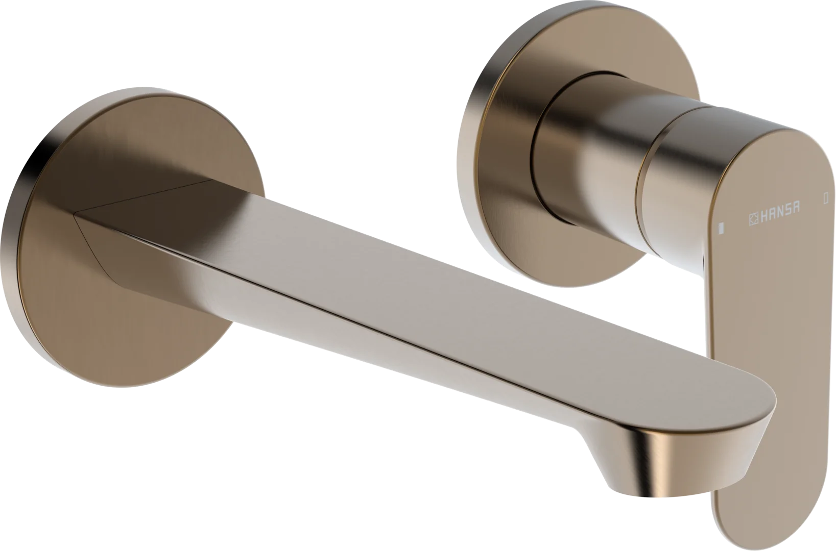 HANSA GENESIS Εντοιχισμένη Μπαταρία Νιπτήρος Brushed bronze