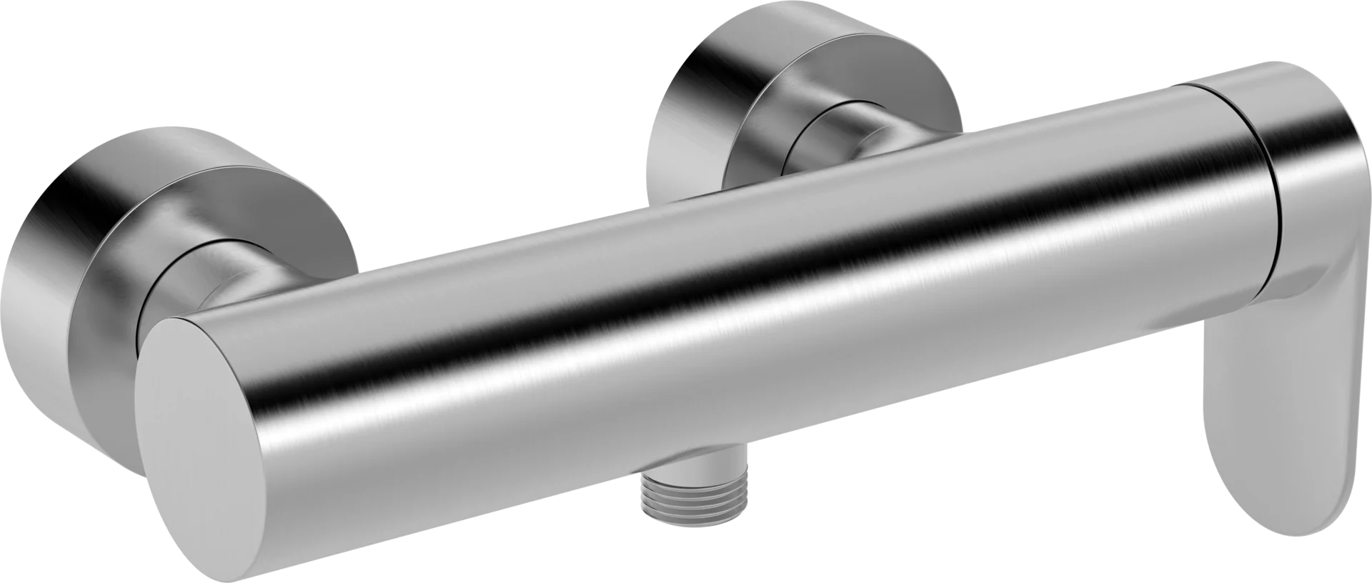 HANSA GENESIS Μπαταρία ντους Brushed steel