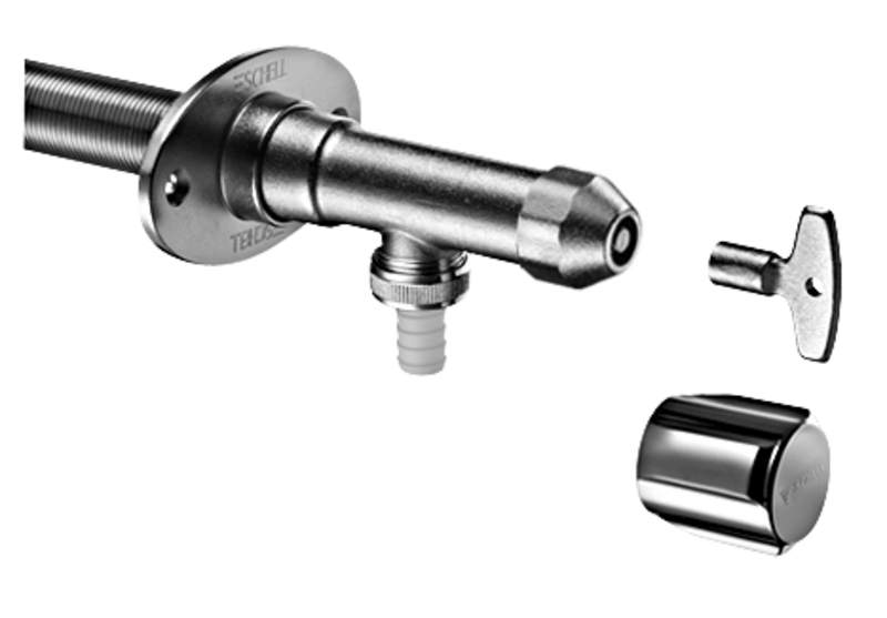 Κάνουλα εξωτερικού χώρου ανθεκτική στον παγετό Schell Polar II comfort 1/2" 039970399