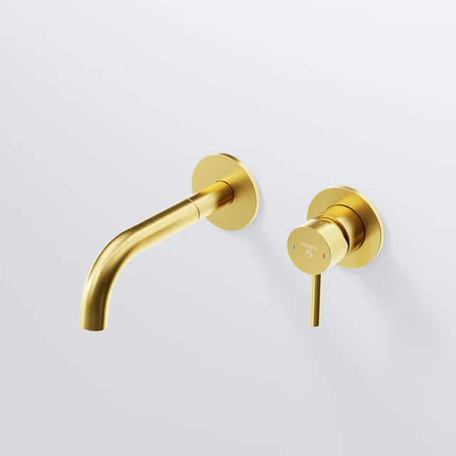 Steinberg 100 Εντοιχισμένη Μπαταρία Νιπτήρος Brushed Gold