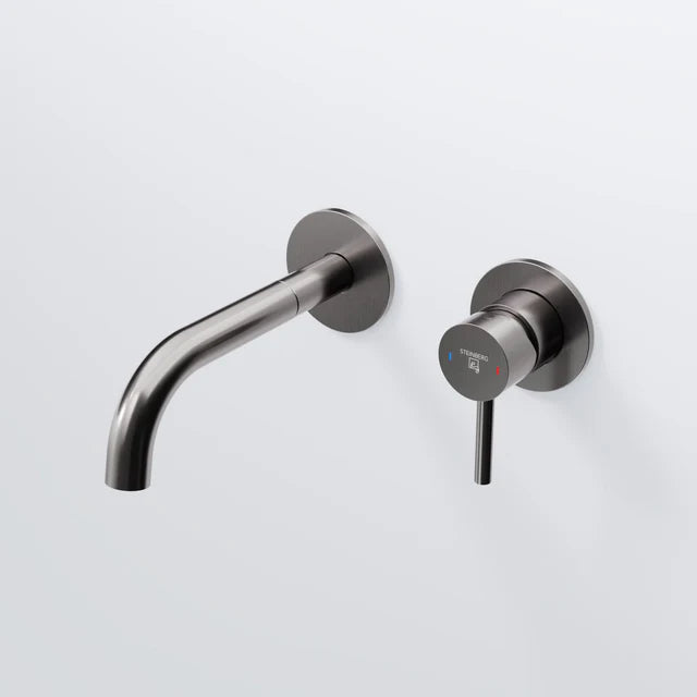 Steinberg 100 Εντοιχισμένη Μπαταρία Νιπτήρος Brushed Gun Metal