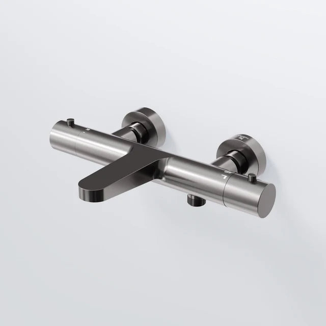 Steinberg 340 Θερμοστατική Μπαταρία Λουτρού Brushed Gun Metal