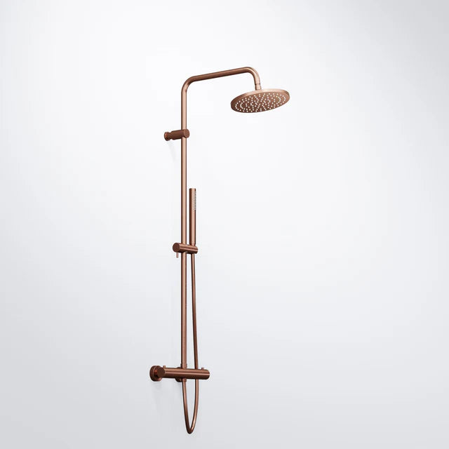 Steinberg 340 Θερμοστατική Στήλη Ντούς Brushed Copper