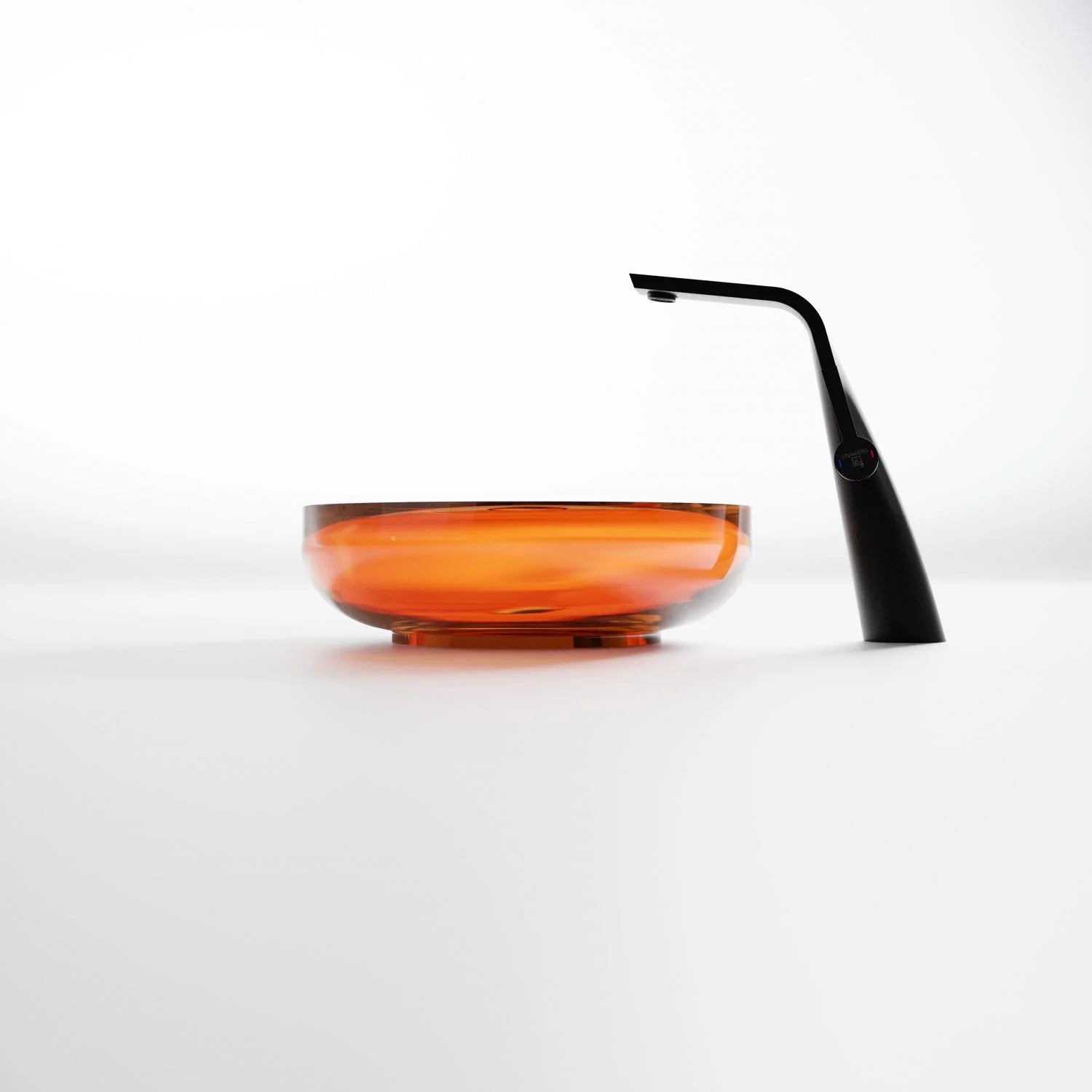 STEINBERG Polyresin Νιπτήρας round ø 400 Amber